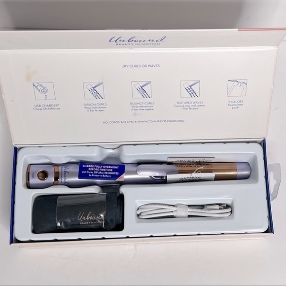 Conair Unbound Cordless Tutanium 1-inch Curling Iron - Picture 5 of 10